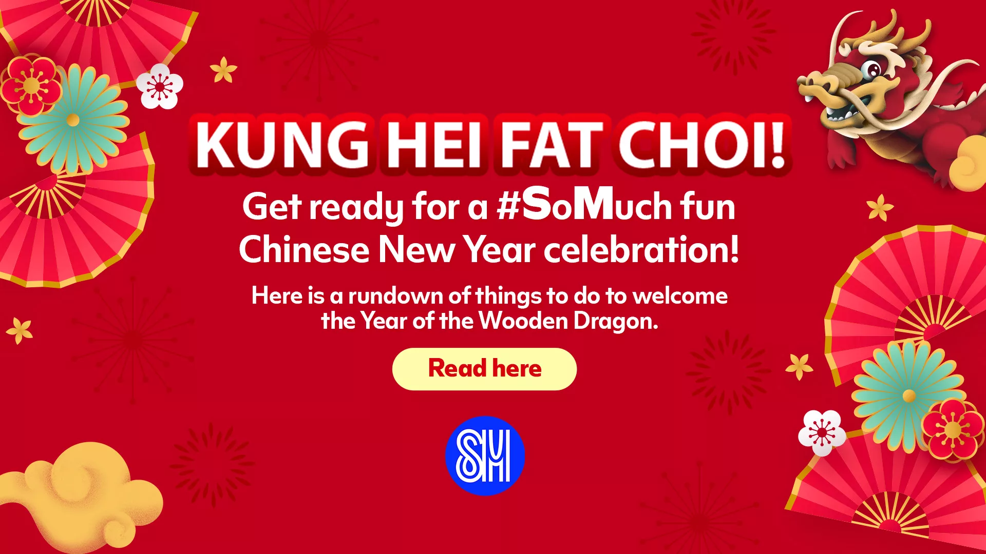 Kung Hei Fat Choi! Get ready for a #SoMuch fun Chinese New Year celebration!