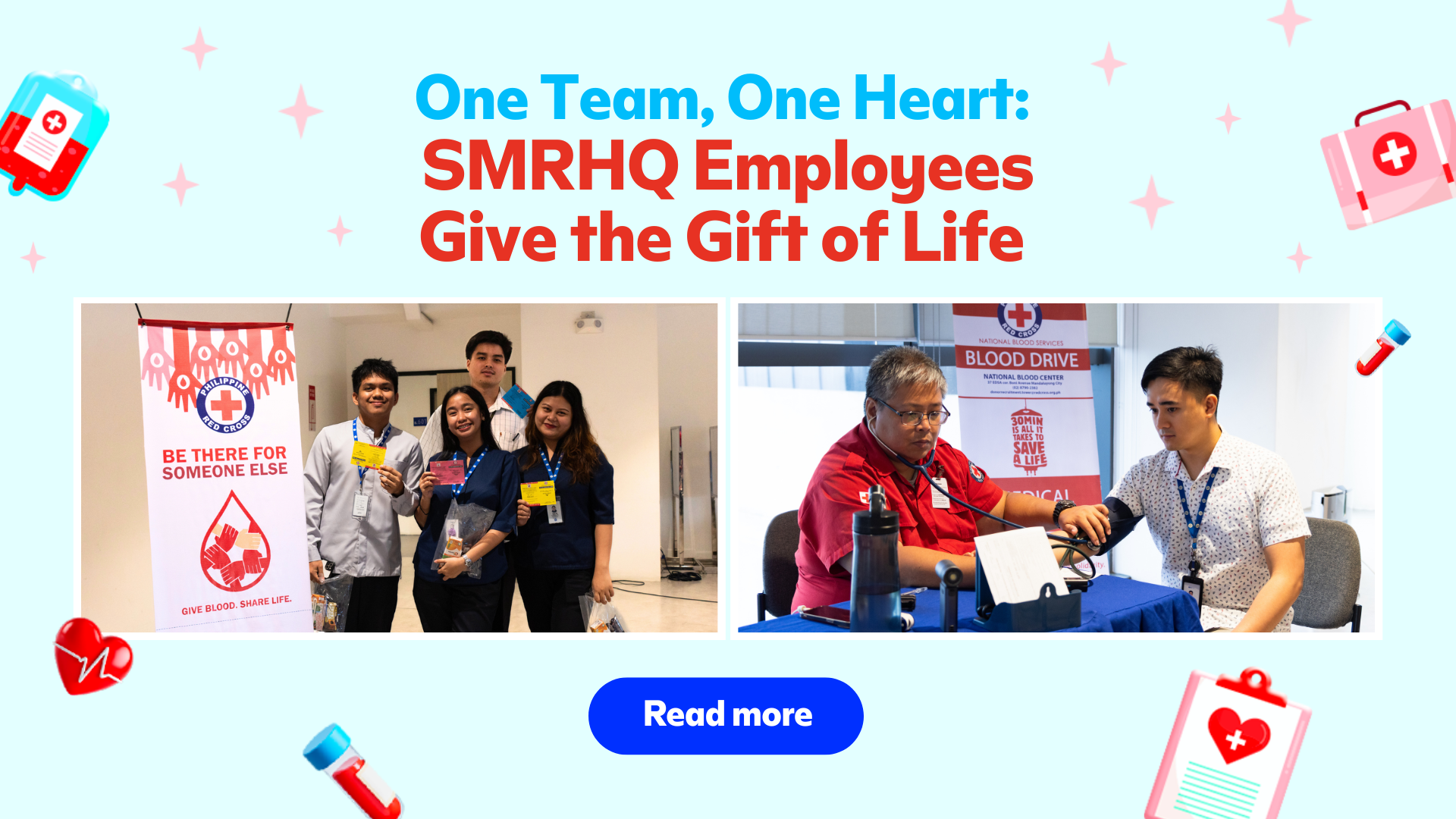 One Team, One Heart: SM Retail Head Office Employees Give the Gift of Life 