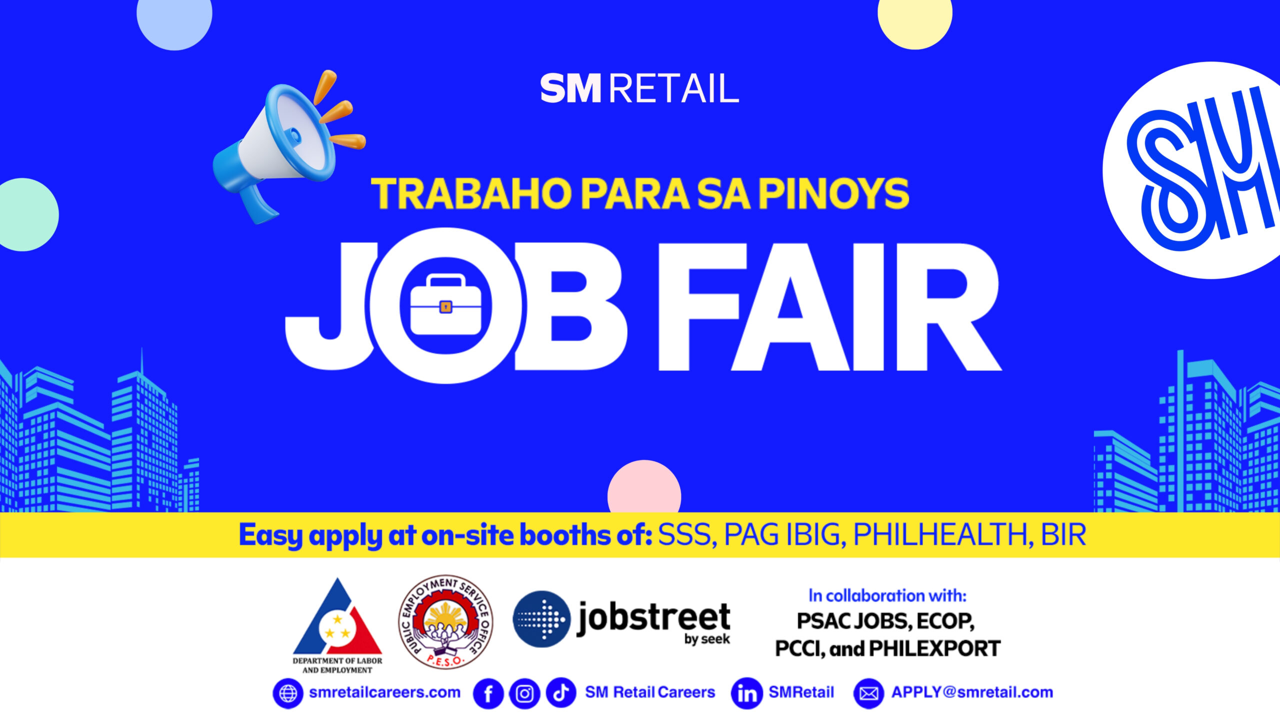 Explore Career Opportunities at SM Retail’s Job Fair this February 2026