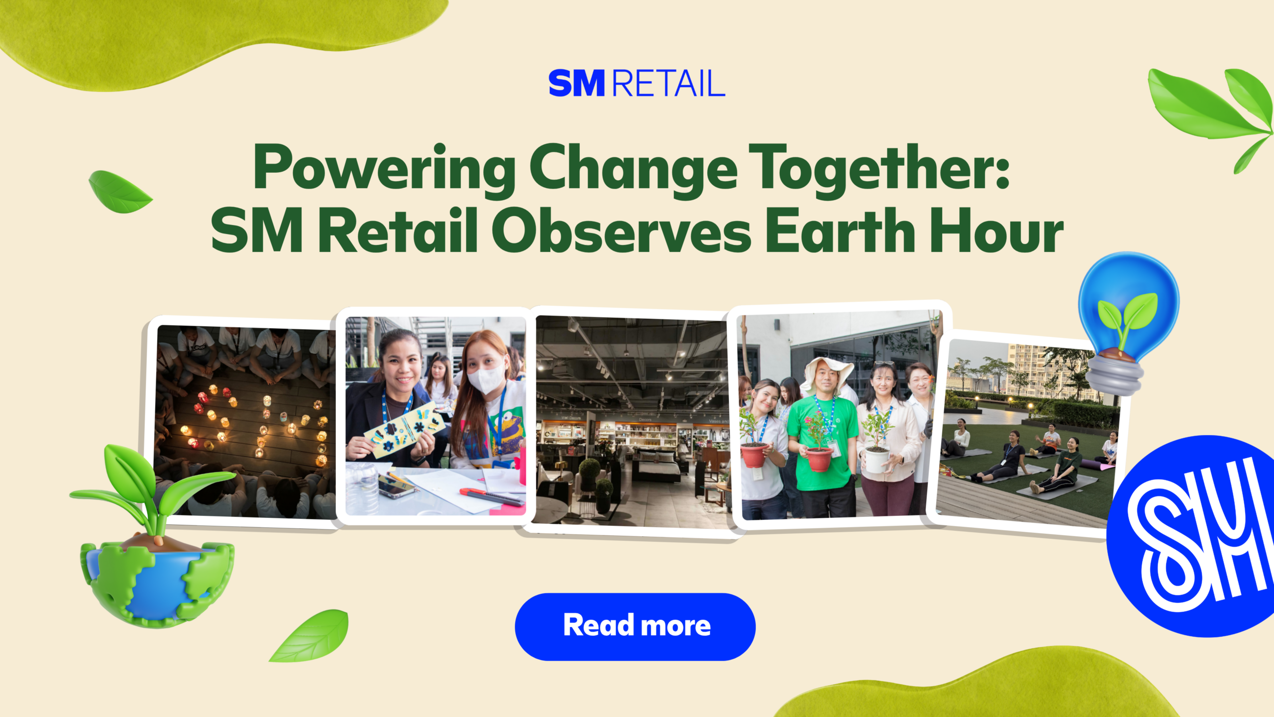 Powering Change Together: SM Retail Observes Earth Hour