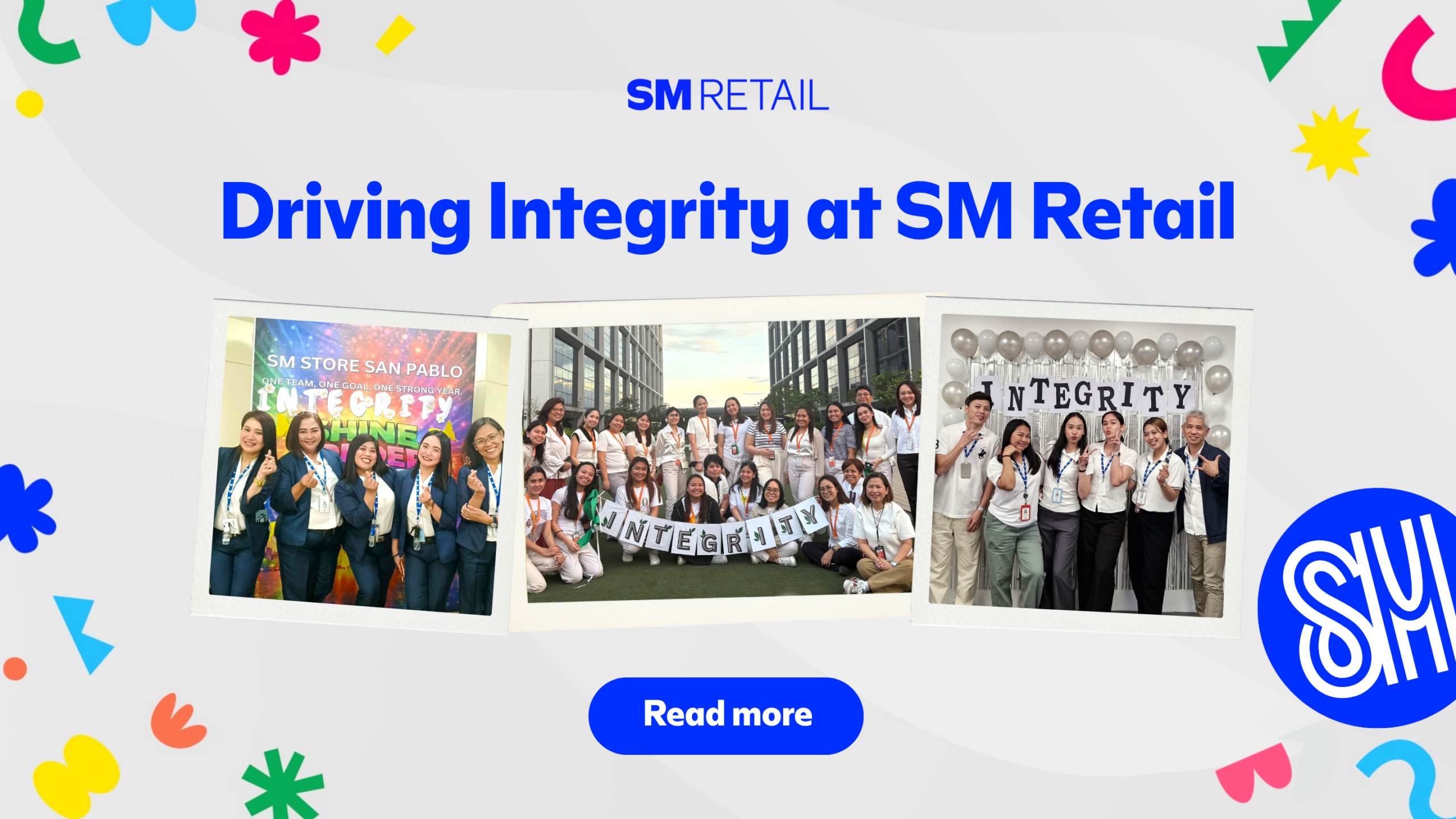 Driving Integrity at SM Retail